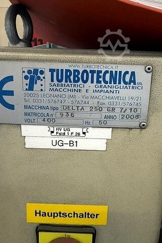 Smėliavimo įrenginys Turbotechnika Turbinentyp 2xTC 260 D