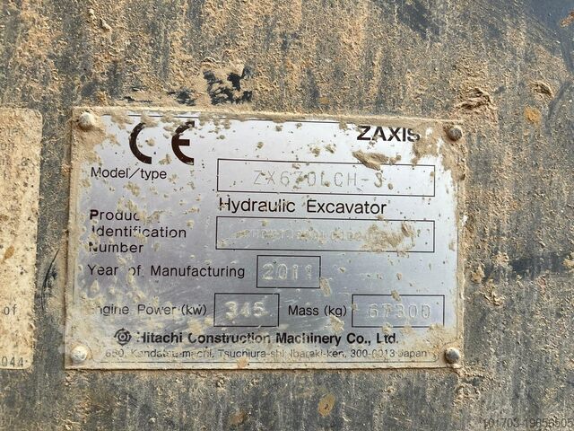 Raupenbagger Hitachi ZX 670 LCH-3