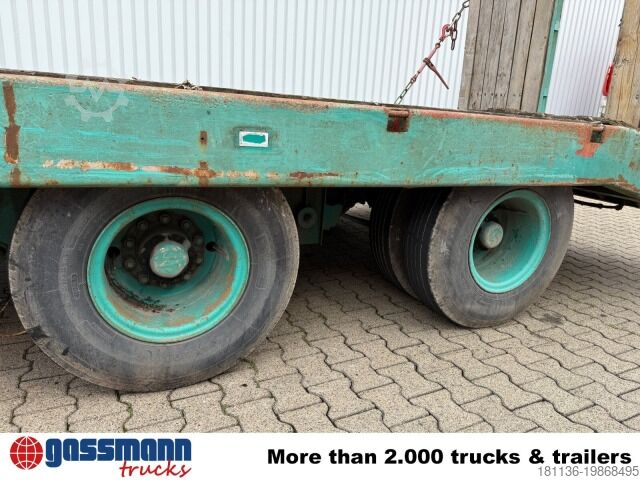 Poluprikolica za niskopodni prevoz Ackermann-Frühauf TA 30, hydr. Rampen