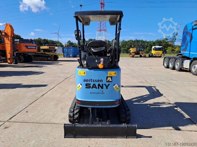 Mini-escavadora Sany SY19E Electric (3 Buckets)