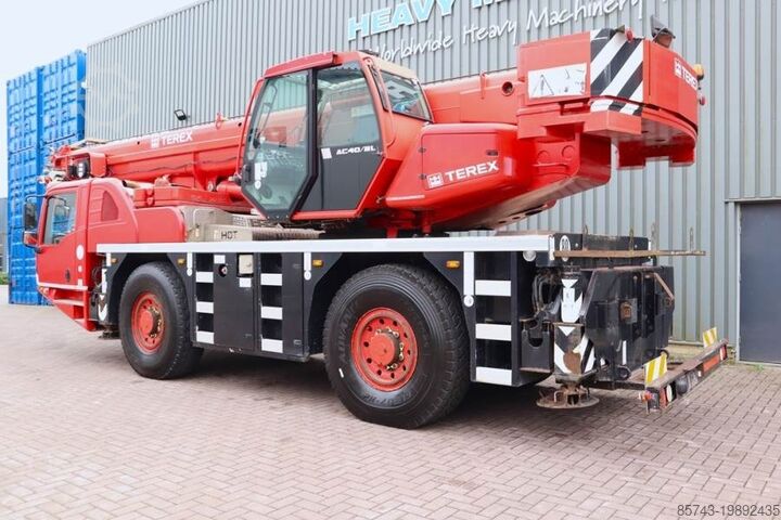 Alle terrein kraan Terex AC40/2L Diesel, 4x4 Drive And 4-Wheel Steering, 40