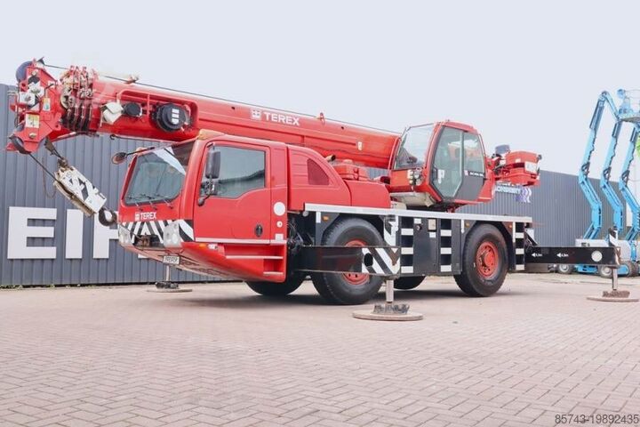 Alle terrein kraan Terex AC40/2L Diesel, 4x4 Drive And 4-Wheel Steering, 40