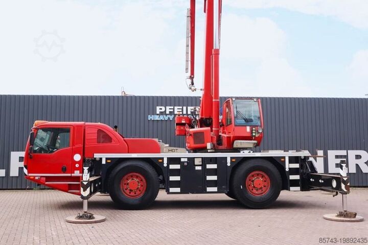 Alle terrein kraan Terex AC40/2L Diesel, 4x4 Drive And 4-Wheel Steering, 40