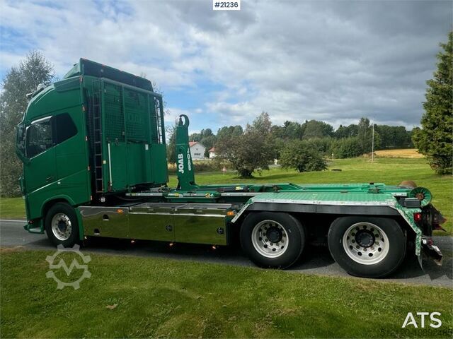 Система за рамо с кука Volvo FH16 6x2 Hook truck w/ crane hydraulics and articu