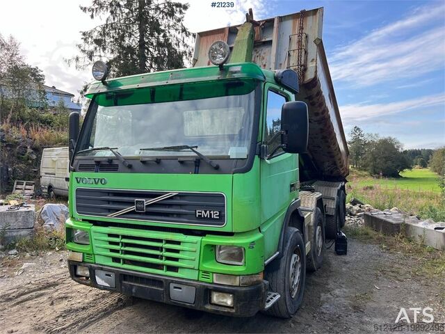 Sistema a braccio con gancio Volvo FM12 8x4 hook truck repair object w/ 20 t hook and