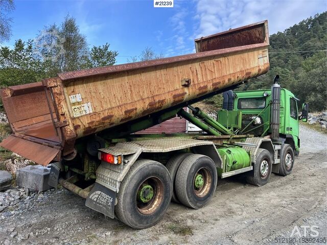 Sistema a braccio con gancio Volvo FM12 8x4 hook truck repair object w/ 20 t hook and