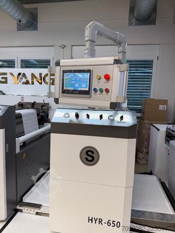 Флексографічна машина / 2-кольорова / 650 мм China Wenzhou Hongyang Machinery Co. Ltd HYR-650-2