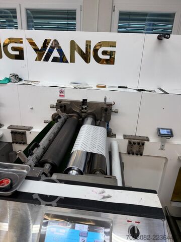 Флексографічна машина / 2-кольорова / 650 мм China Wenzhou Hongyang Machinery Co. Ltd HYR-650-2