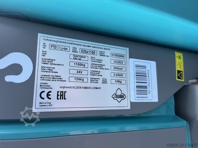 Carretilla elevadora baja *Sonstige Ameise PTE1.1