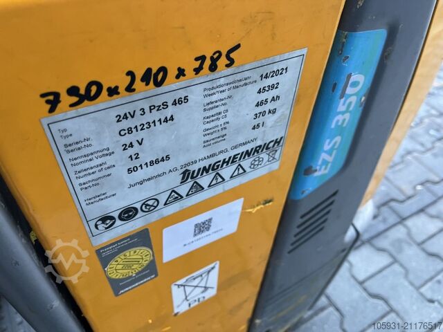 Tractor de arrastre Jungheinrich EZS350