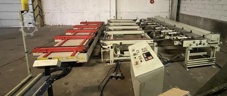 Формовочная машина Weinig E1 A5 Planing Line with STACKER 100m/min