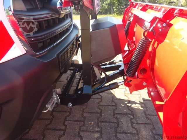 شاحنة نقل صغيرة قلاب FORD Transit DoKa 350L2 4x4 Winterdienst Streuer Schi