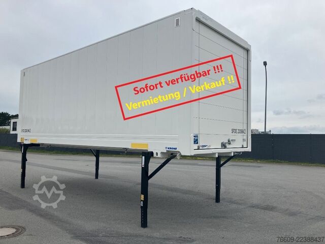 Wissellaadbak oplegger KRONE Wechselbrücke Koffer