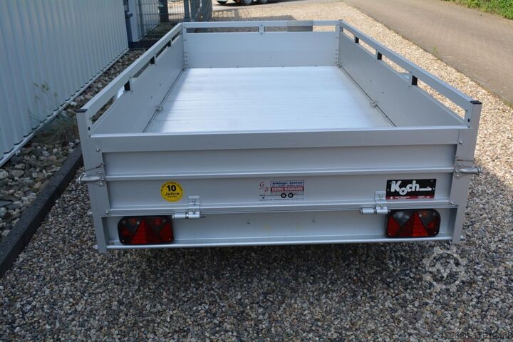 Anhænger til bil Koch U7 ALUBODEN 300x150x45CM 750 kg