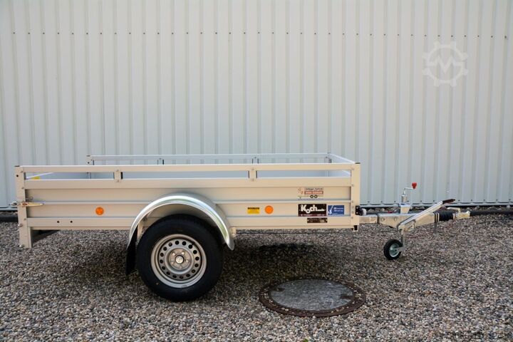 Car trailer Koch 4.13 ALUBODEN 250X125X45CM 1300KG