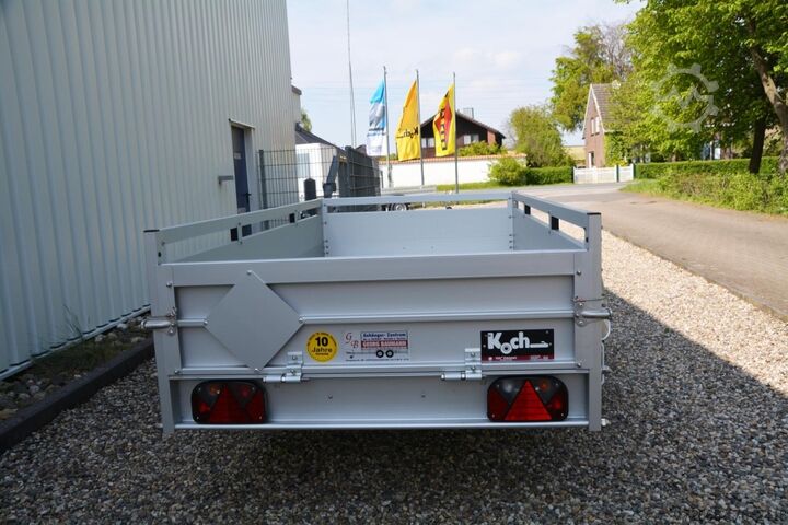 Car trailer Koch 4.13 ALUBODEN 250X125X45CM 1300KG