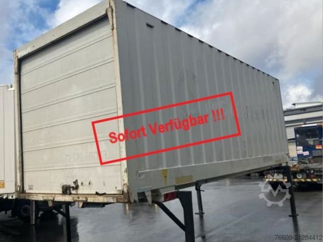 Swap body trailer KRONE Heck Alu.- Rolltor