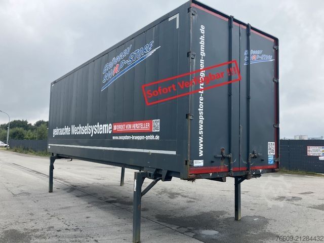 Swap body trailer KRONE Wechselbrücke Koffer