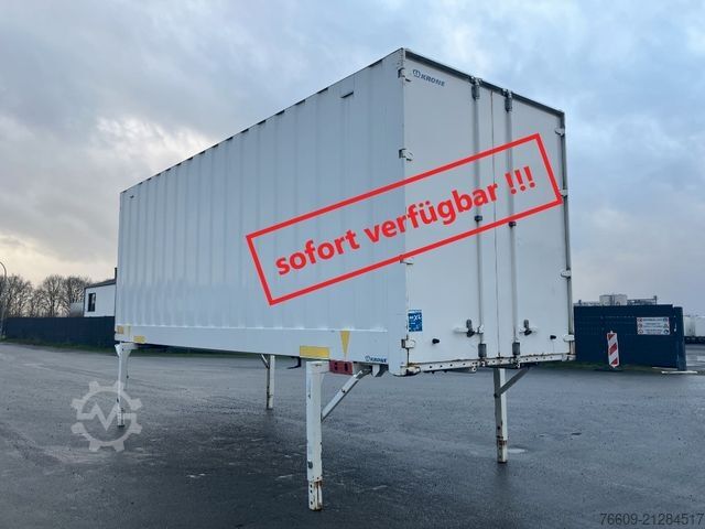 Swap body trailer KRONE Wechselbrücke Koffer