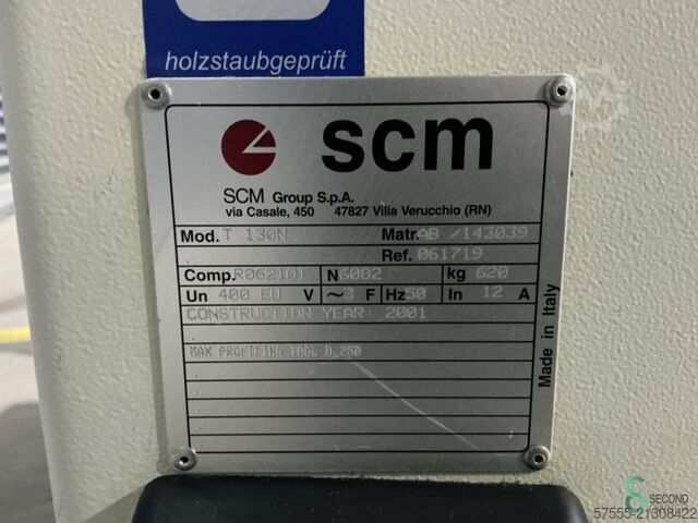 เครื่องกัดแบบตั้งโต๊ะ SCM T 130N 2001 SCM T 130N