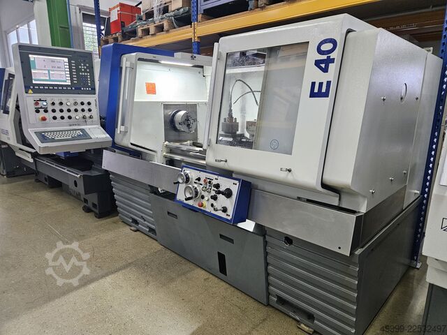 Cycle-controlled lathe WEILER E 40