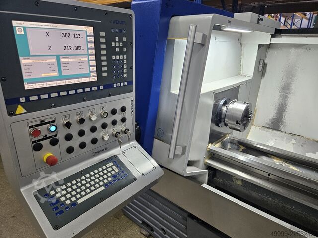 Cycle-controlled lathe WEILER E 40