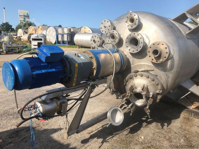 Použitá vertikálna reaktorová / hydrogénačná nádoba z nehrdzavejúcej ocele Vale Engineering Services VALE ENGINEERING 12,000 Litre