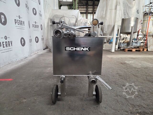Filtračný lis SCHENK s PP platňami, rozmer 400 mm x 400 mm, filtračná plocha 4,3 m² SCHENK 400 x 400 mm