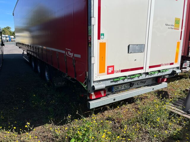 Semirremolque abierto con toldo FLIEGL SDS 390 Gardine Mega Code XL/DC 9.5