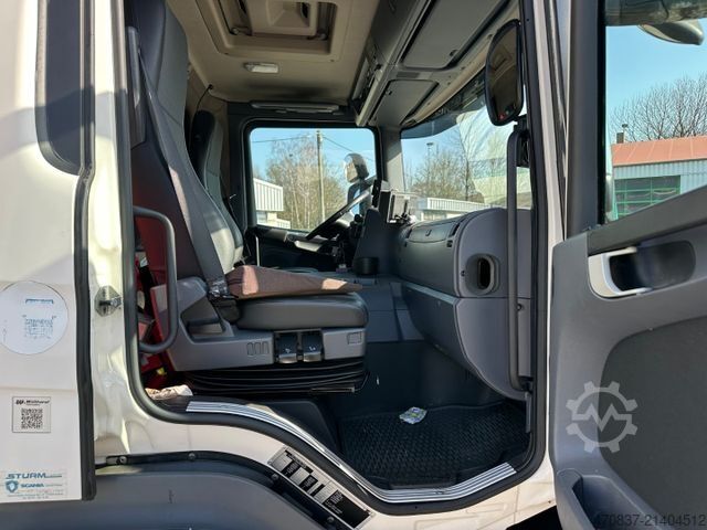 Kühlkoffer-LKW SCANIA P 410 / Carrier 1150 MT / Durchlader / LBW