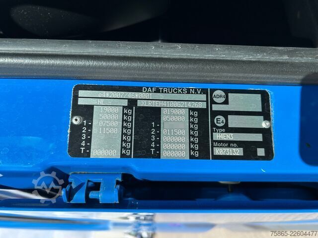 Volumen-SZM DAF XF 450 FT SC / 888 dkm / Tacho V2 / 2 Tanks / S...