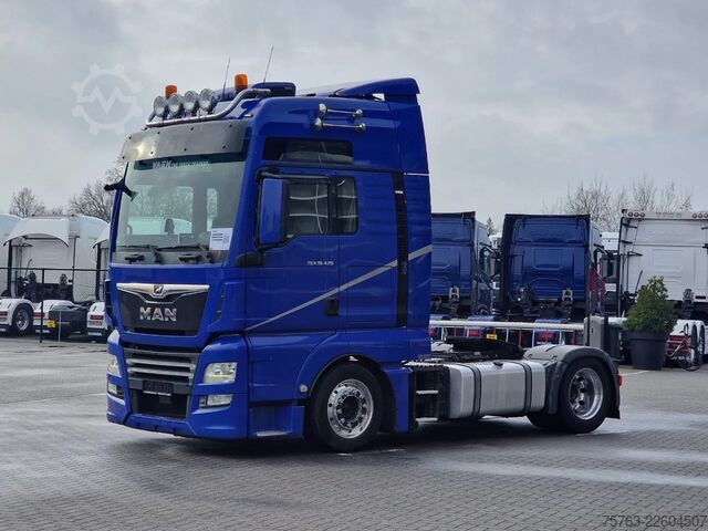 Volumen-SZM MAN TGX 18.420 Low deck - Lifting 5th wheel - Retar...