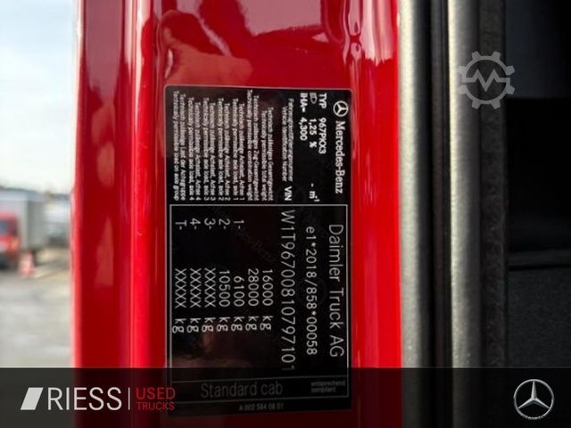 ডাম্প ট্রাক MERCEDES-BENZ Atego 1630 Meiller Absetzkipper Anhängerhydrauli