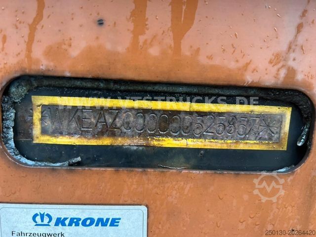 Remorcă deschisă KRONE AZ Pritschen-Anhänger