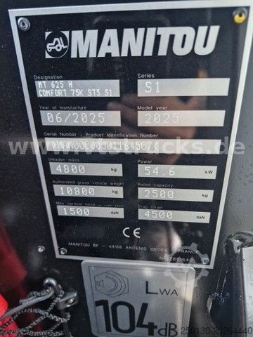 Otros MANITOU MT625H Comfort 75K ST5 S1 Teleskoplader 2,5t 6m