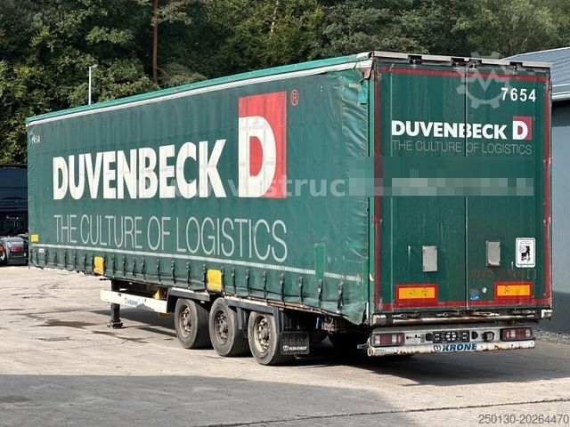 Atvērta puspiekabe ar tentu KRONE SD MegaLiner Curtainsider Edscha-Verdeck