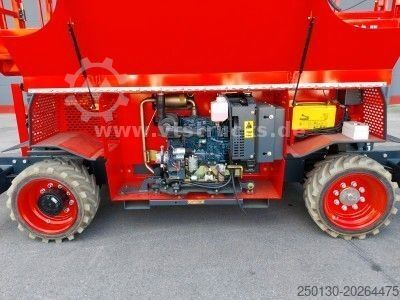 Piattaforma di lavoro MAGNI Magni DS1218RT 12m Scherenbühne Diesel 2x vorh.