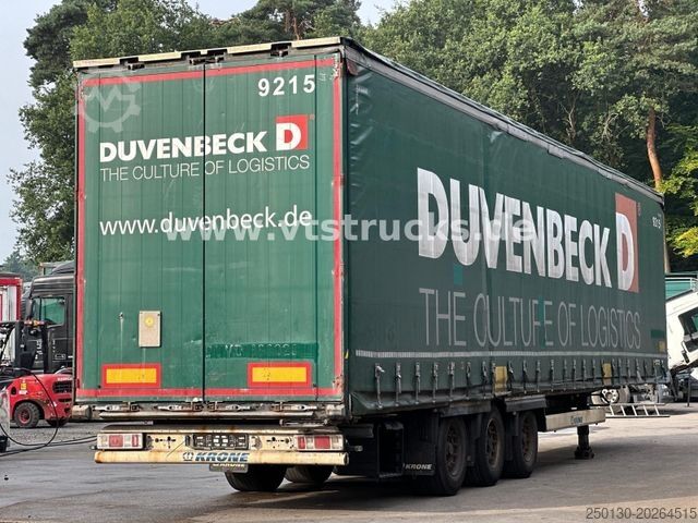 Відкритий напівпричіп з тентом KRONE SD Curtainsider Edscha-Verdeck