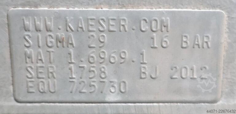 Vida Kompresörü CSD125TSFC Kaeser CSD125TSFC