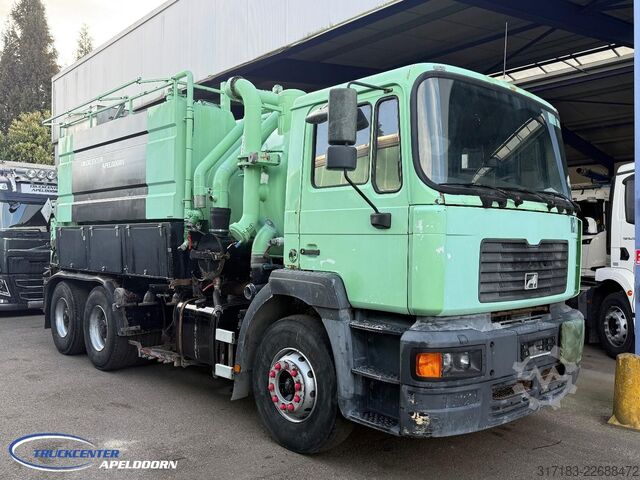 Xe hút MAN 33.364 6x4 Big axles, Steel springs, Manuel, St...