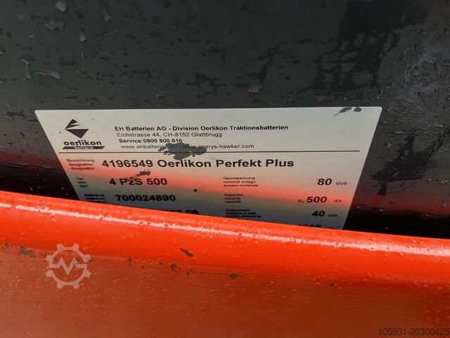 Stivuitor electric cu 4 roți Linde E20