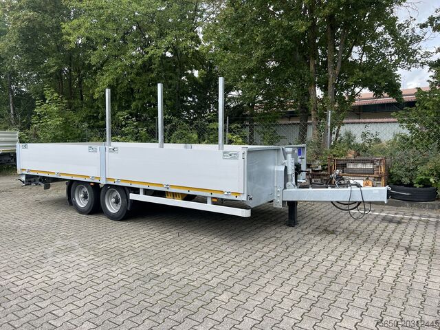 Atvira priekaba Möslein THT 11 G 6,2 L  Tandem- Pritschenanhänger- Tieflader