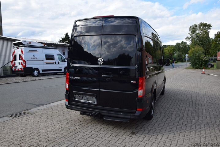 ون با سقف بلند VW Crafter  35 L2H2 AHK 2xSchiebetür Werkstattregale