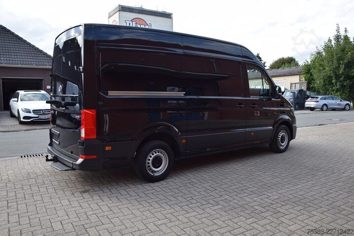 ون با سقف بلند VW Crafter  35 L2H2 AHK 2xSchiebetür Werkstattregale