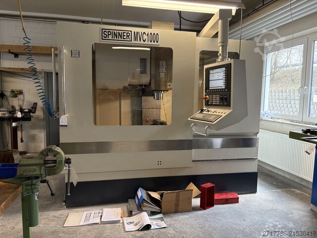 Pystytyöstökeskus Spinner MVC 1000