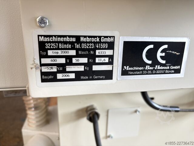 Edgebander Hebrock TOP 2000 Kantenanleimmaschine