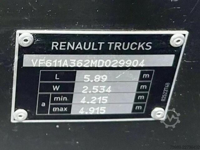 Standard tractor Renault T480 productie 2021. P- Cool. origineel France ...