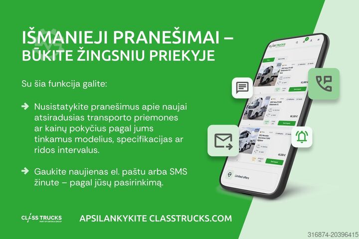 öppen semitrailer med presenning SCHMITZ CARGOBULL SCS24/L Varios