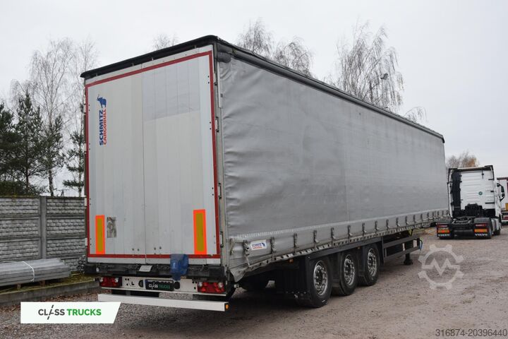Brandalı açık yarı römork SCHMITZ CARGOBULL SCS24/L Varios