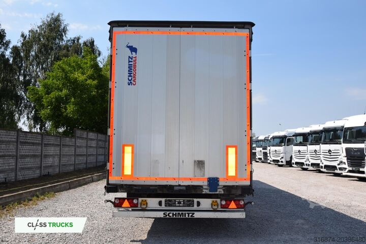Brandalı açık yarı römork SCHMITZ CARGOBULL SCS24/L Varios